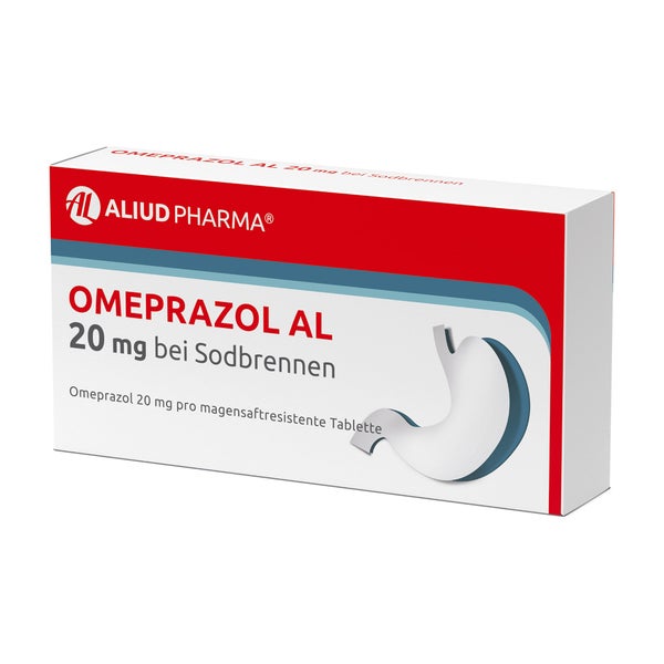 Omeprazol AL 20 mg 14 St