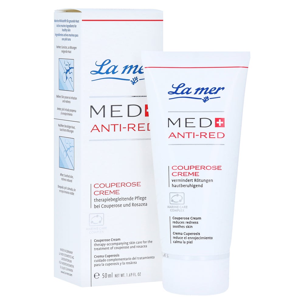 La mer MED+ ANTI-RED Couperose Creme ohne Parfum 50 ml