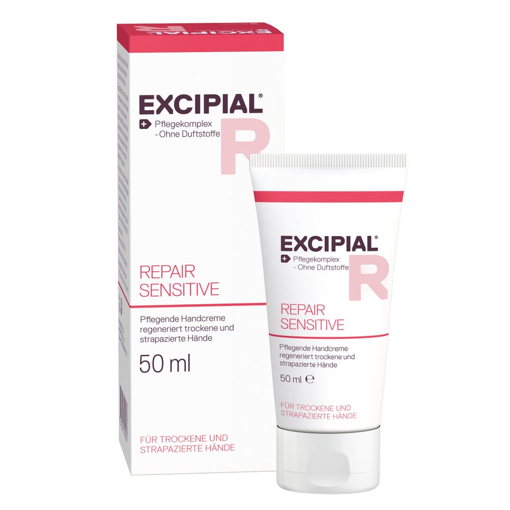 Excipial Repair Sensitive Creme 50 ml + gratis Cetaphil Reinigungslotion