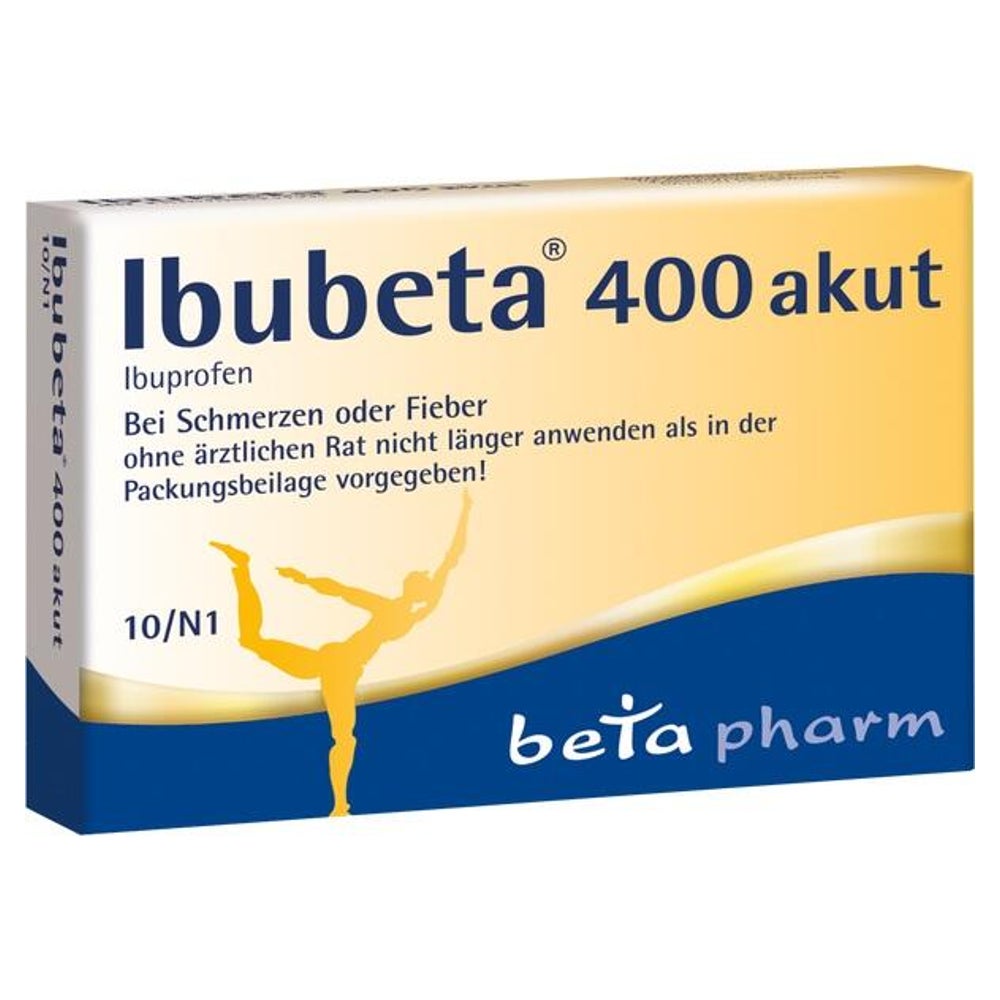 Ibubeta 400 akut Filmtabletten 10 St