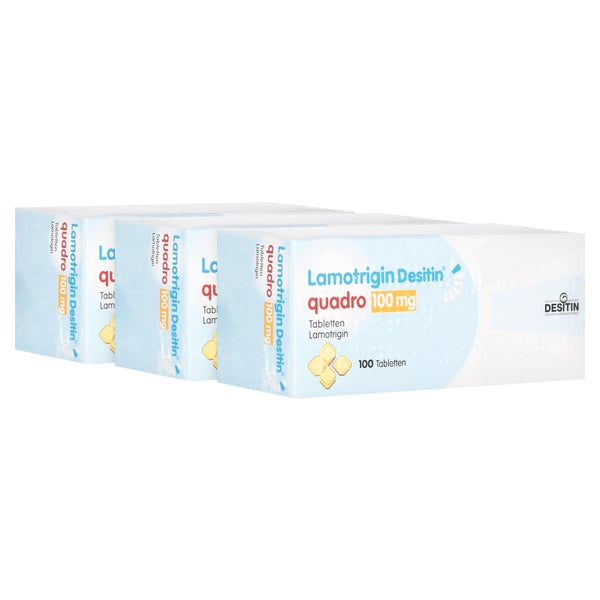 LAMOTRIGIN Desitin Quadro 100 mg Tabletten 200 St