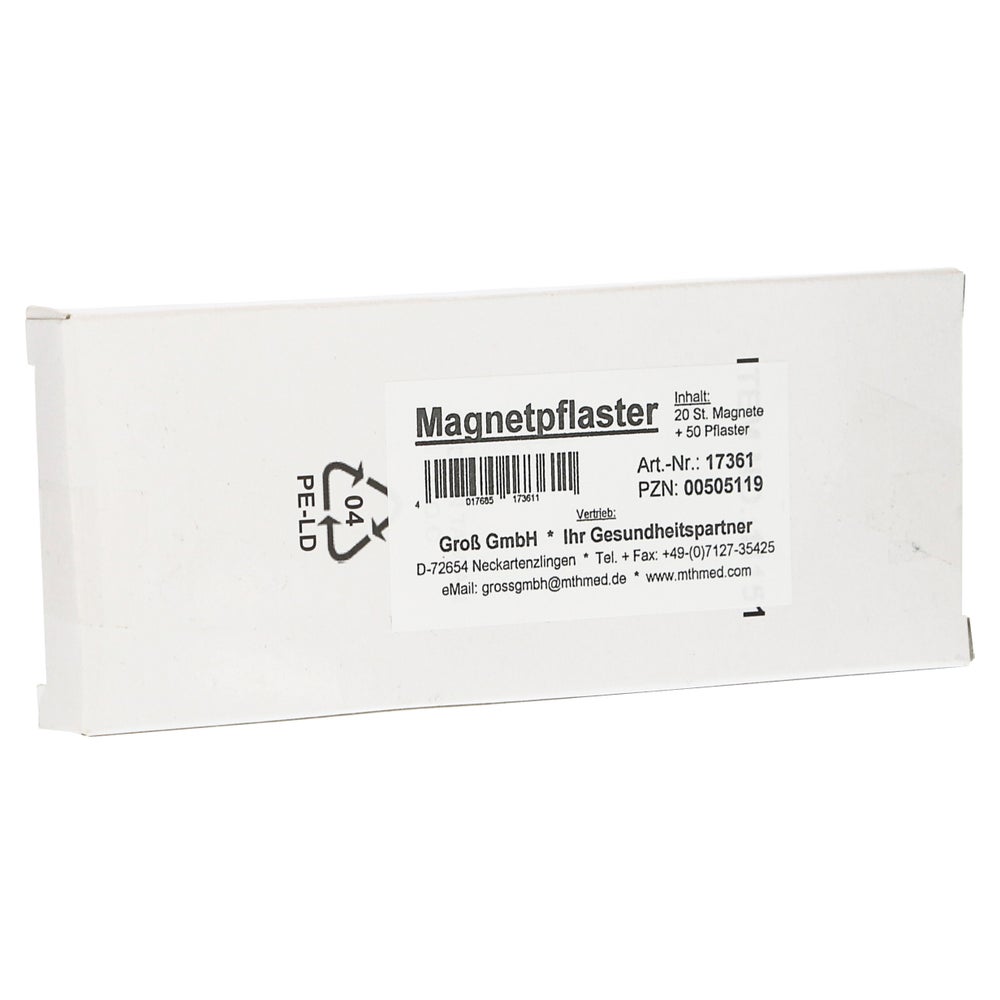 Magnet Pflaster je 1000 Gauss 20 St