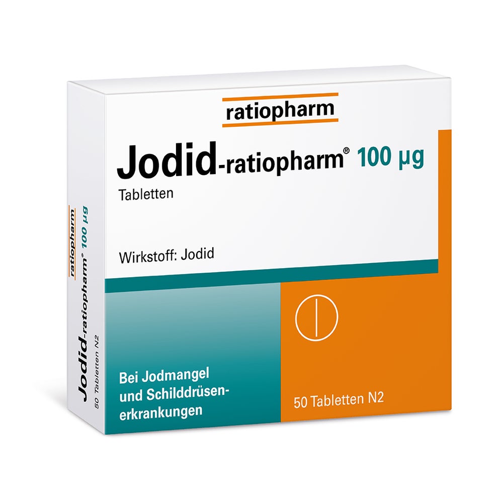 Jodid-ratiopharm® 100 μg Tabletten 50 St