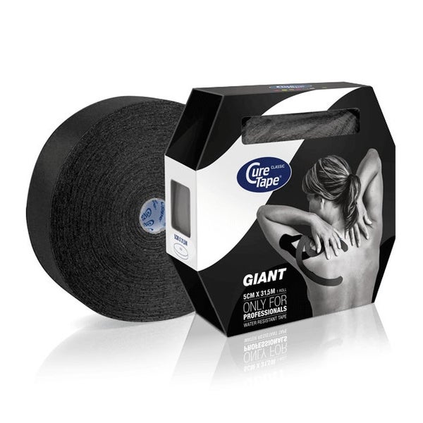 CureTape® Giant Classic Kinesiotape Schwarz 1 St