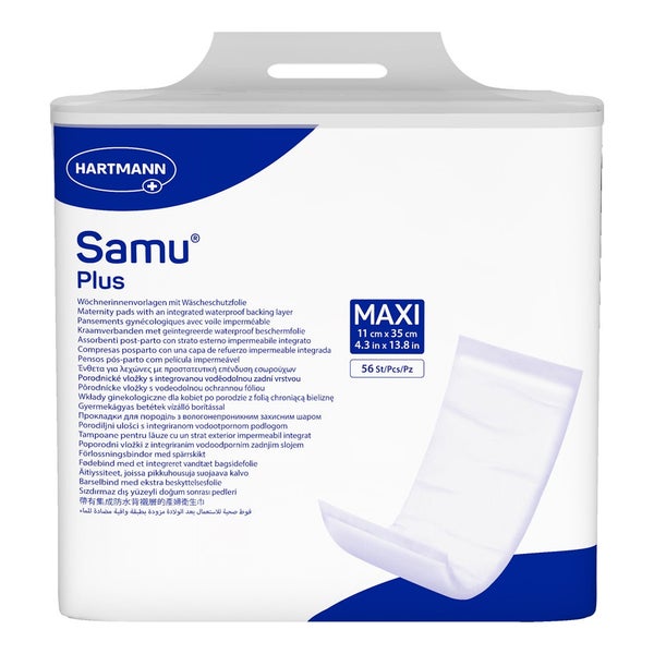 Hartmann Samu® Plus Wöchnerinnen Vorlage 11 x 35 cm 56 St