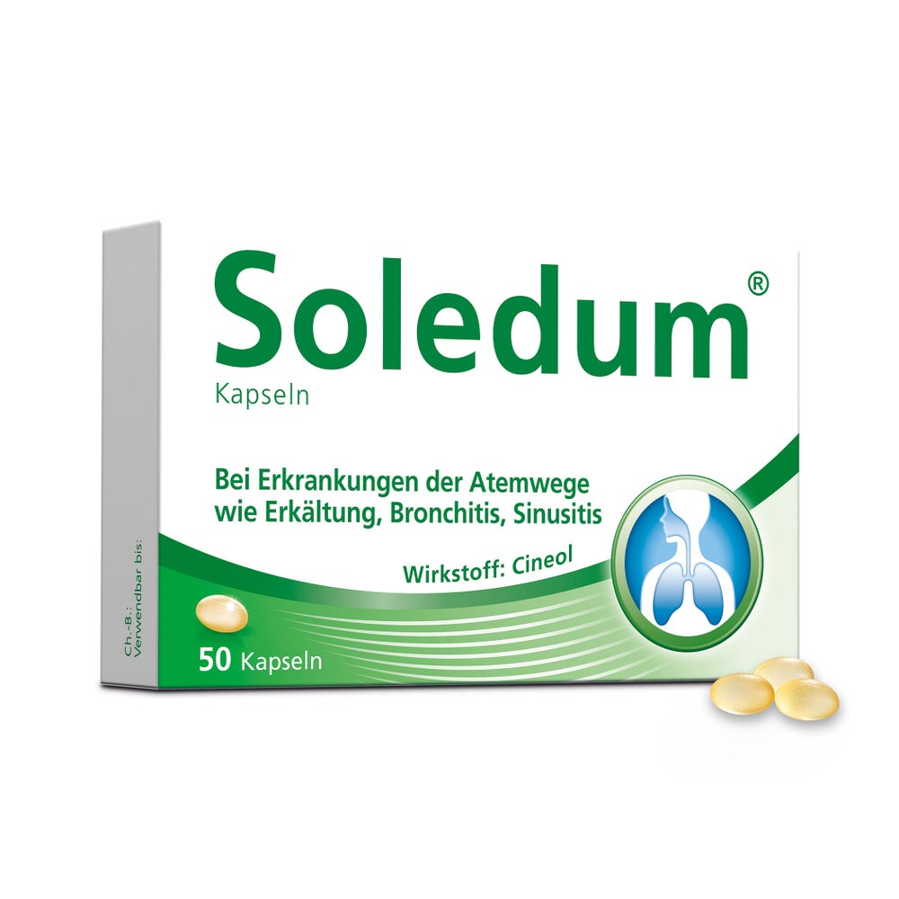 Soledum 50 magensaftresistente Kapseln