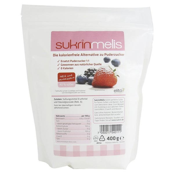 Sukrinmelis Puderzucker 400 g