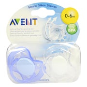 Avent Schnuller Freeflow 0-6 Mon.BPA-fre 2 St
