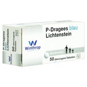 P Dragees blau 50 St