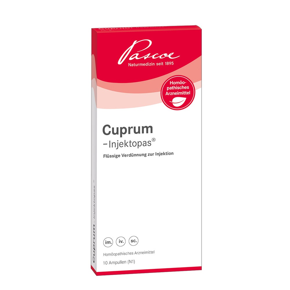 Cuprum - Injektopas 10X2 ml
