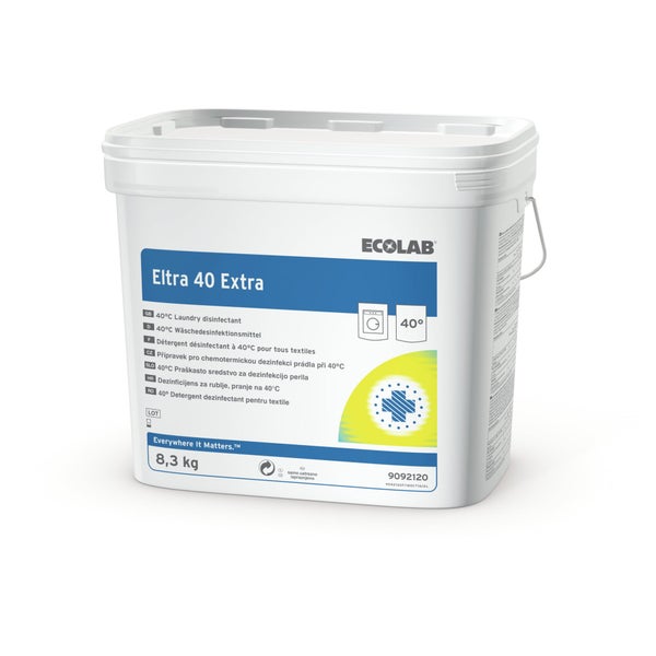 Ecolab Eltra 40 Extra Desinfektionswaschmittel 8,3 kg