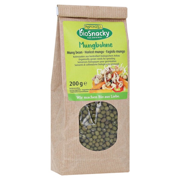 Biosnacky Sprossensamen Mungbohnen 200 g