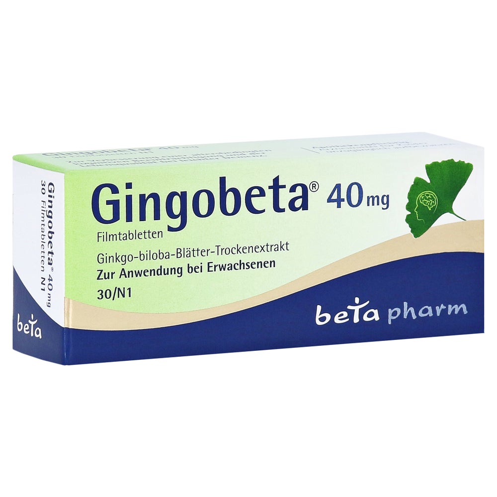 Gingobeta 40 mg Filmtabletten 30 St