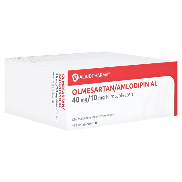OLMESARTAN/Amlodipin AL 40 mg/10 mg Filmtabletten 98 St