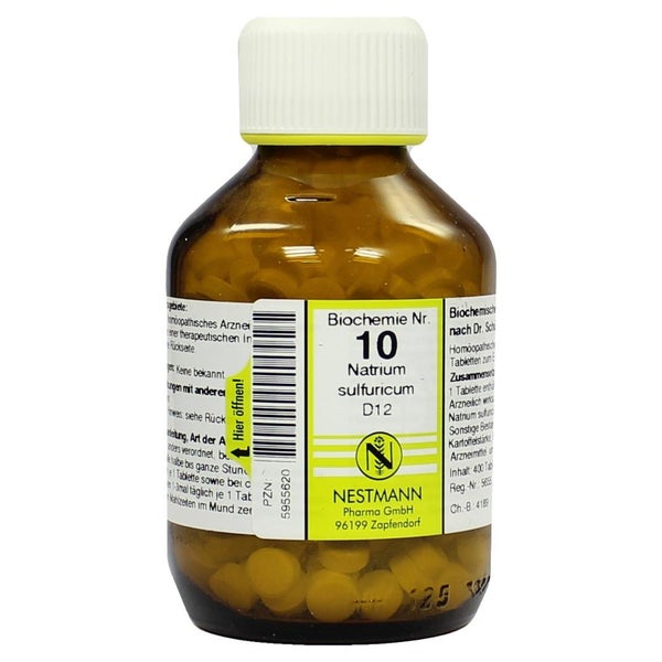Biochemie 10 Natrium sulfuricum D 12 Tab 400 St