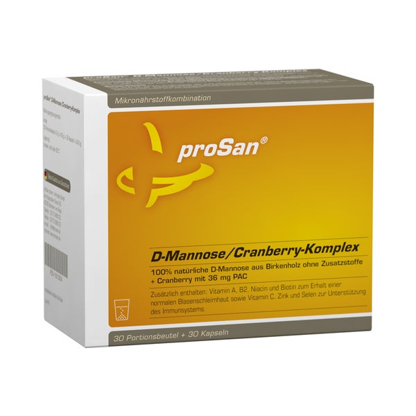 proSan D-Mannose/Cranberry-Komplex 2X30 St
