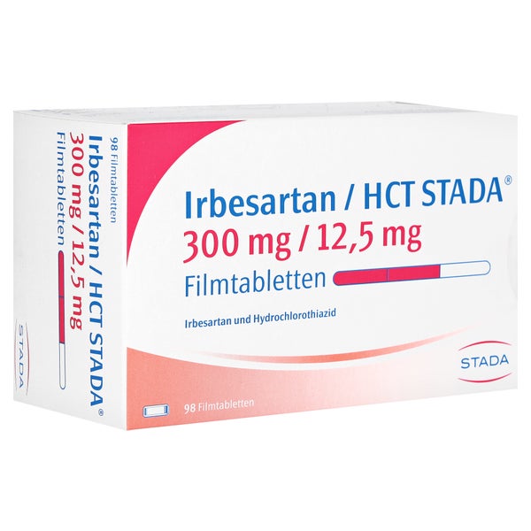 IRBESARTAN/HCT STADA 300 mg/12,5 mg Filmtabletten 98 St
