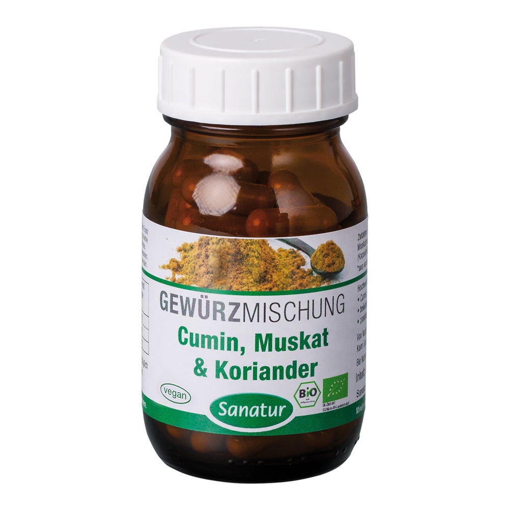 CUMIN MUSKAT KORIANDER GEWÜRZMISCHUNG 90 St