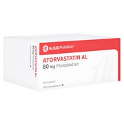 Atorvastatin AL 80 mg Filmtabletten 100 St