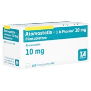ATORVASTATIN-1A Pharma 10 mg Filmtabletten 100 St