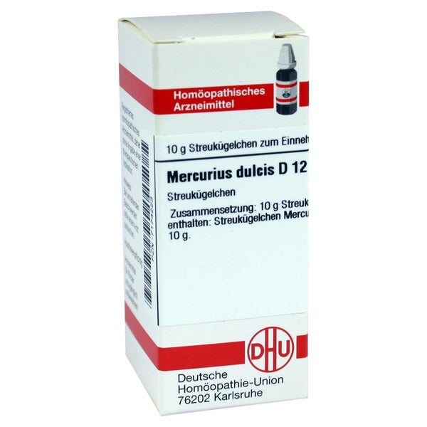 Mercurius Dulcis D 12 Globuli 10 g