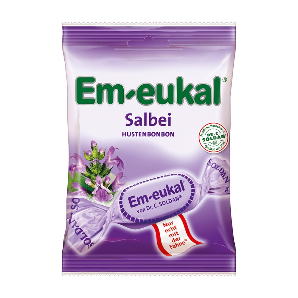 EM Eukal Bonbons Salbei zuckerhaltig 75 g