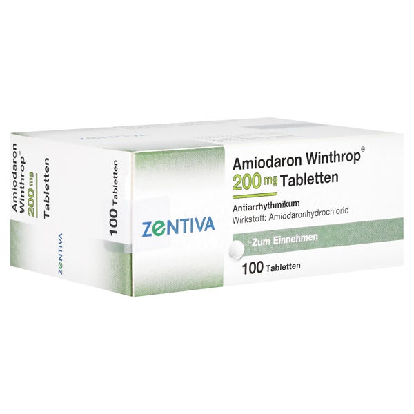 Amiodaron Winthrop 200 mg Tabletten 100 St