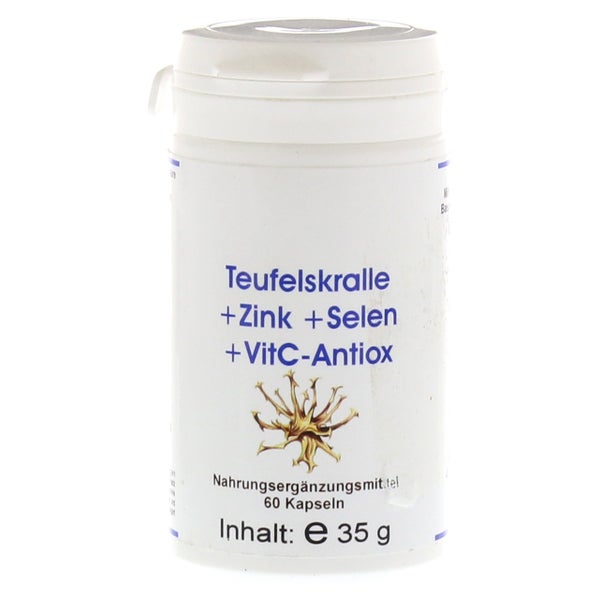 Teufelskralle+zink+selen+vit C-antiox Ka 60 St