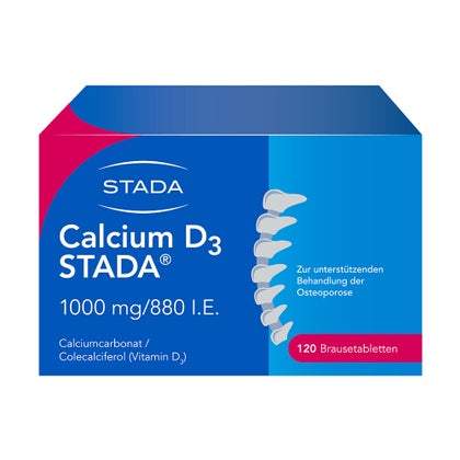 Doc Calcium Calcium D3 STADA 1000mg/880 I.E. 120 St online kaufen | DocMorris