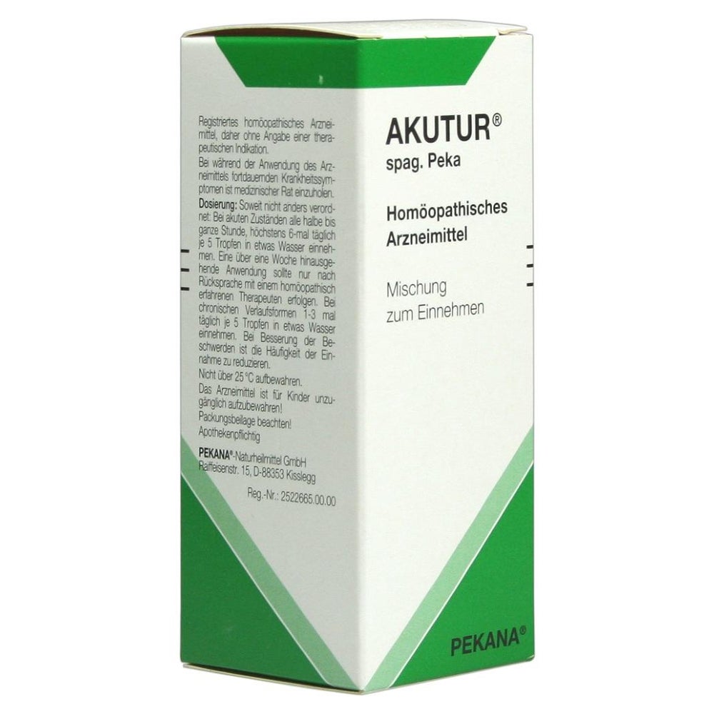 Akutur Spag.tropfen 50 ml
