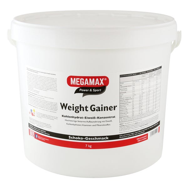 MEGAMAX WEIGHT GAINER SCHOKO 7000 g