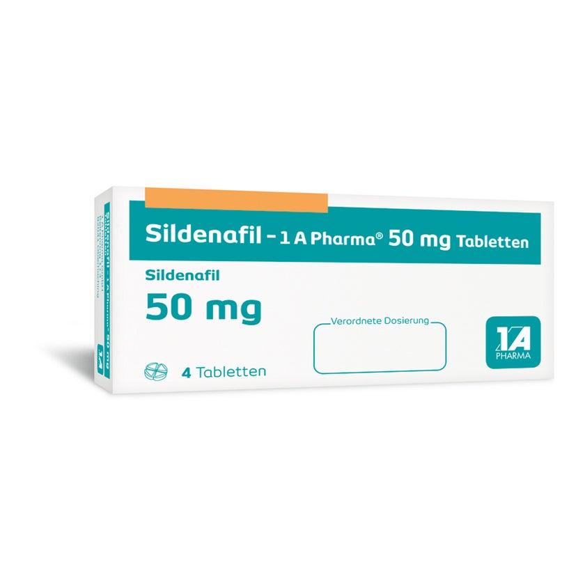 Sildenafil 50 mg 4 tabletten