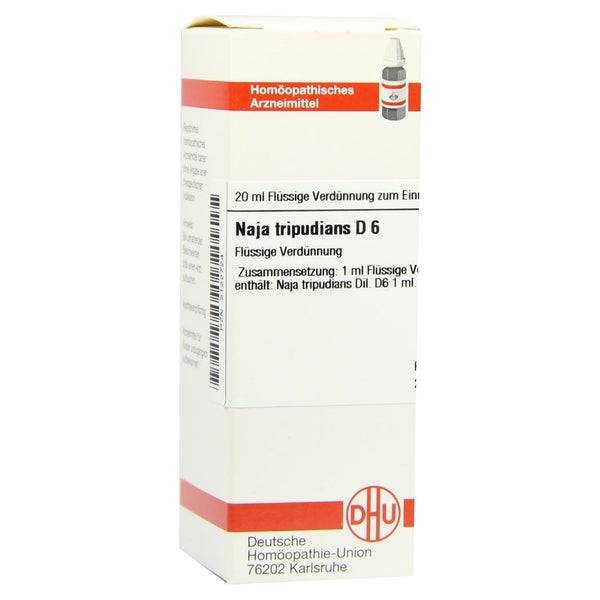 NAJA Tripudians D 6 Dilution 20 ml