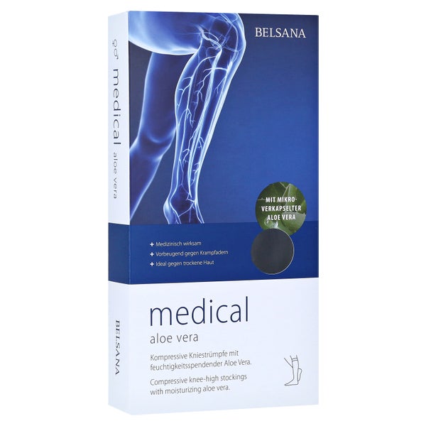 Belsana med aloe AD Gr.L Gr.42-44 schwar 2 St