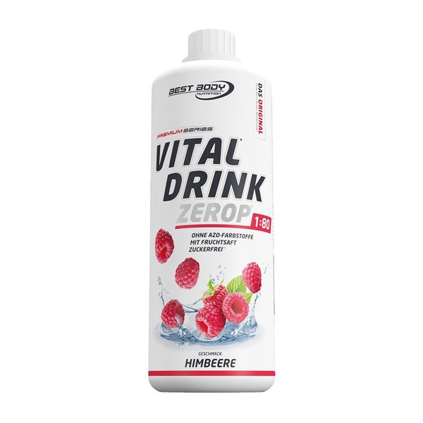 Best Body Vital Drink 1:80 - Himbeere 1000 ml