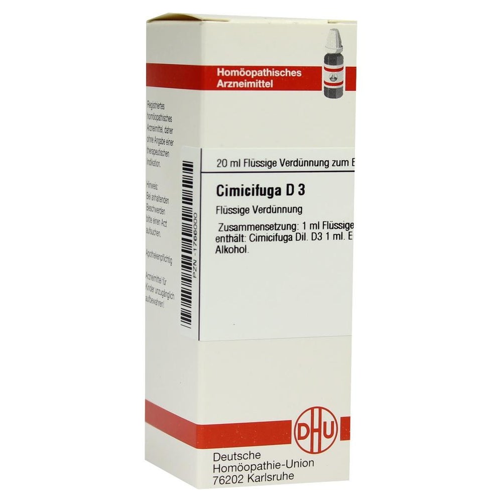 Cimicifuga D 3 Dilution 20 ml