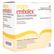 MONO EMBOLEX 3.000 I.E. Prophylaxe Sicherh.Spr. 20 St