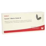 Produktabbildung: Iscucin Abietis Stärke B Ampullen 10X1 ml
