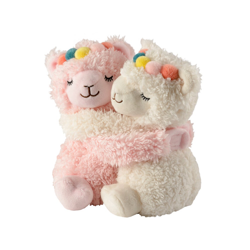 Warmies® Wärmekissen "Kuschelfreunde Lamas 2er Set" mit Lavendel-Korn-Füllung 1 St