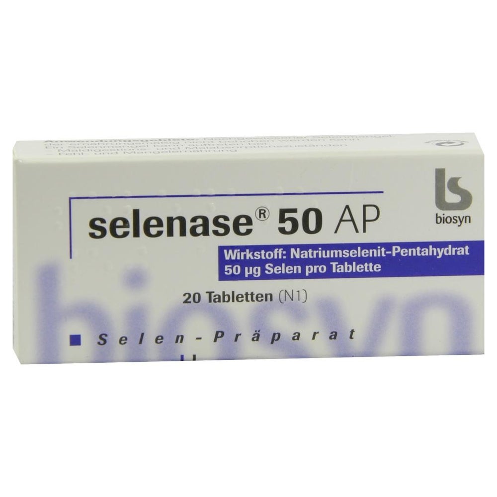Selenase 50 AP Tabletten 20 St