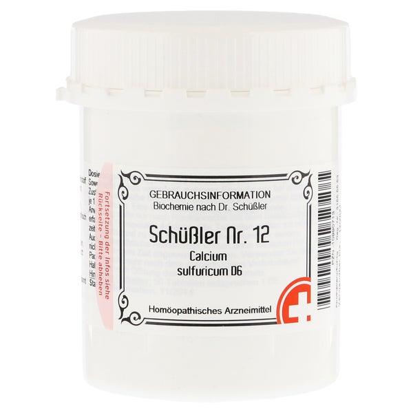 Schüssler Nr.12 Calcium sulfuricum D 6 T 1000 St