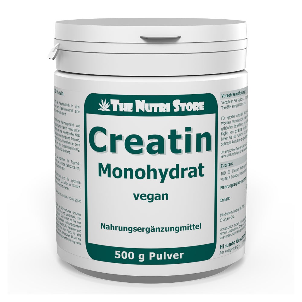 Creatin Monohydrat 100% rein Pulver 500 g