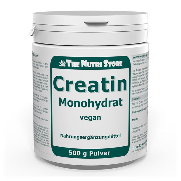 Creatin Monohydrat 100% rein Pulver 500 g