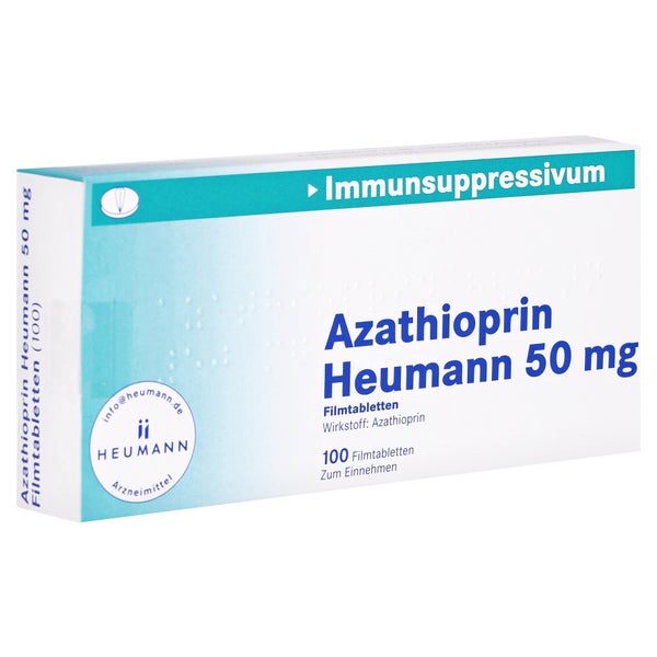 Azathioprin Heumann 50 mg Filmtabletten 100 St