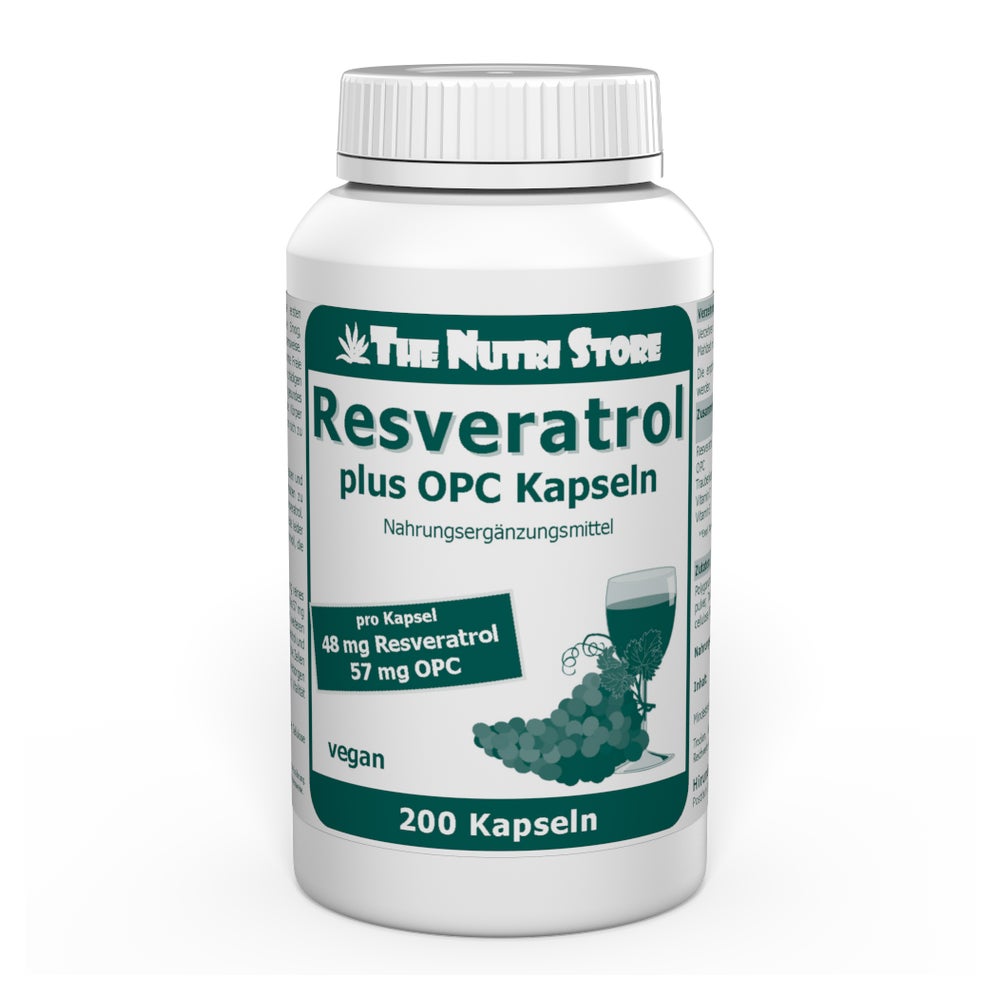 Resveratrol PLUS OPC Kapseln 200 St