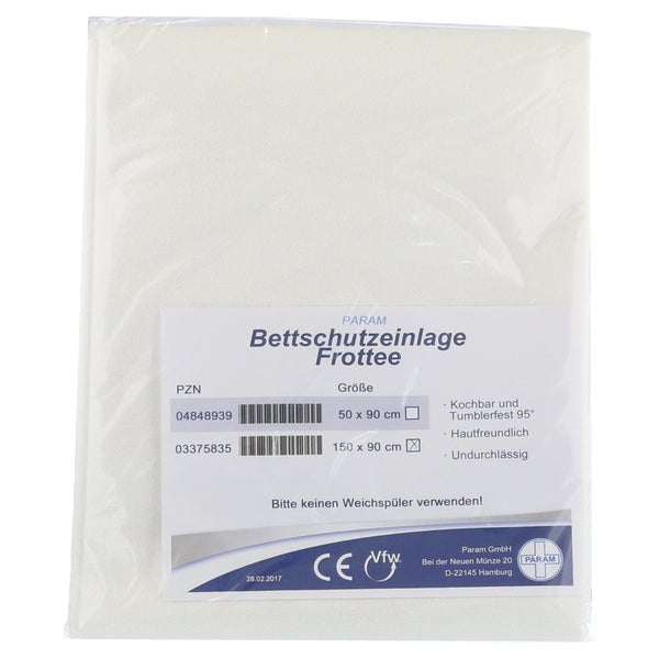 Betteinlage Frottee 90x150 cm 1 St