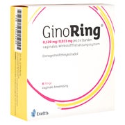 GINORING 0,120 mg/0,015 mg pro 24h vaginales WFS 6 St