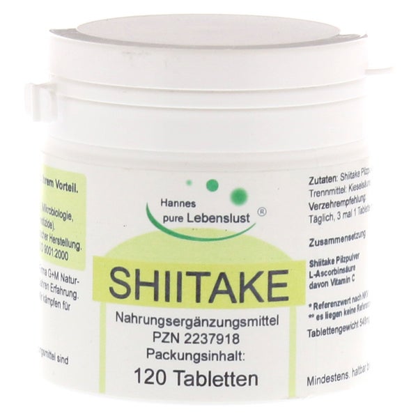Shitake Tabletten 120 St