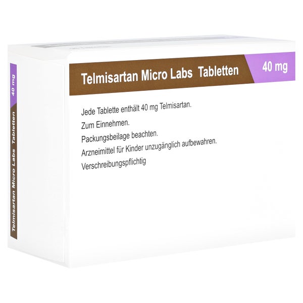 Telmisartan Micro Labs 40 mg Tabletten 98 St
