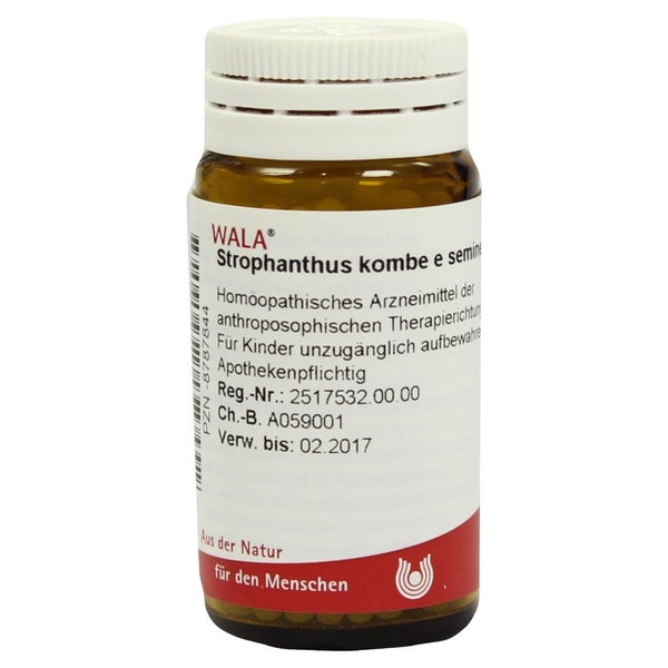 Strophanthus Kombe e semine D 3 Globuli 20 g